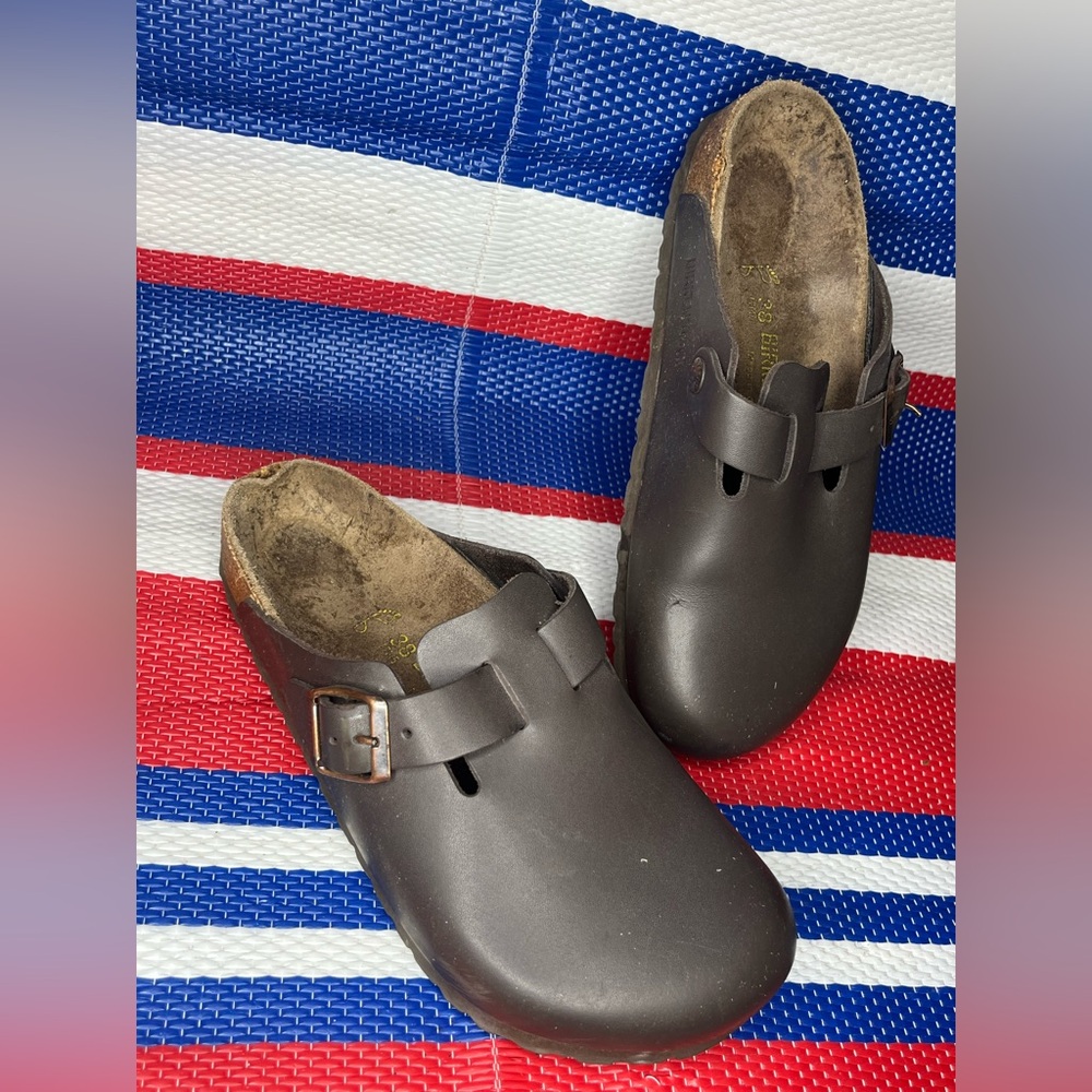 Birkenstock Brown Mules